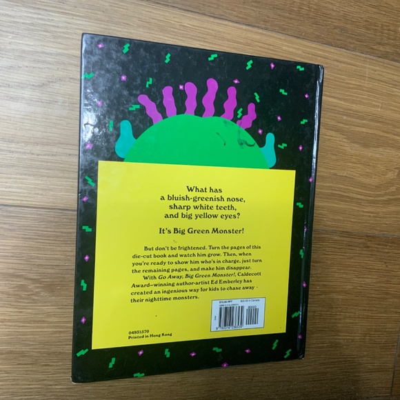 “Go Away Big Green Monster” by Ed Emberley - Picture 2 of 6